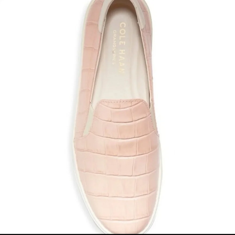 Cole Haan grandprø spectator slipon sneakers Powder Pink Pastel